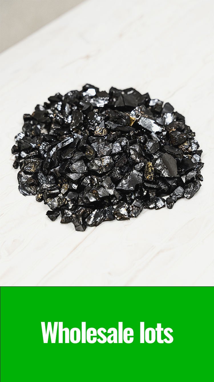 Wholesale lots - Pile of raw elite shungite stones